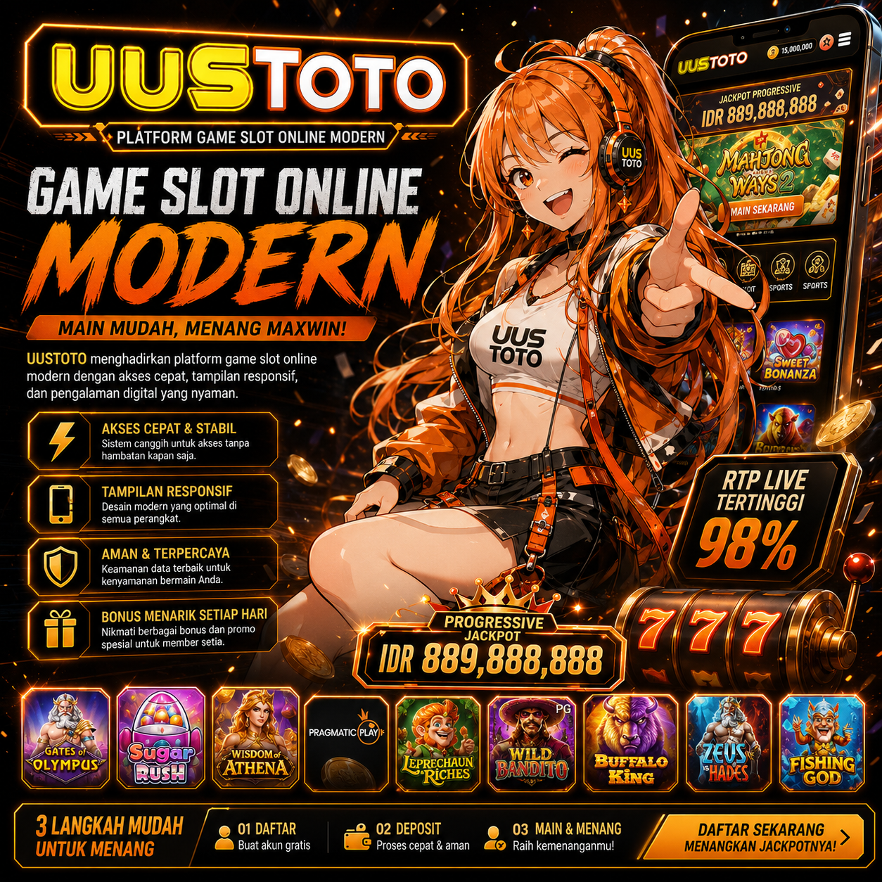 UUSTOTO Platform Game Slot Online